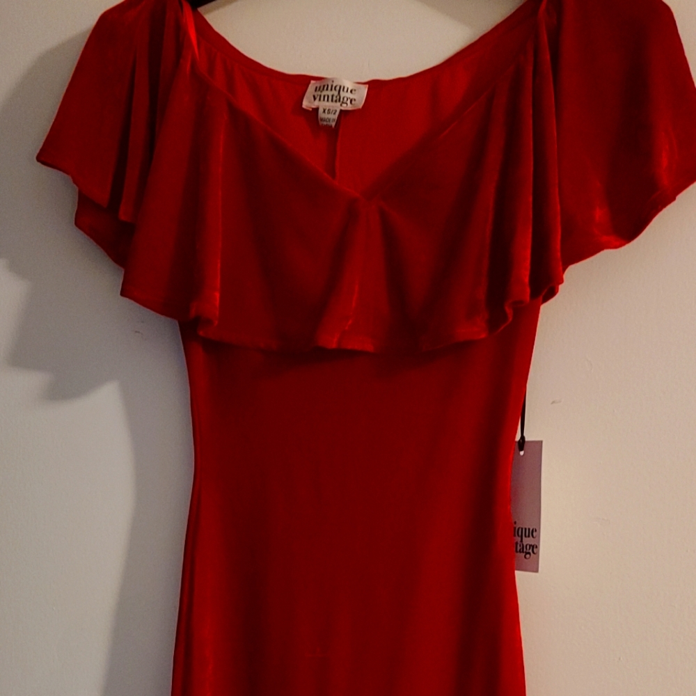 Red dress NWT from Unique Vintage